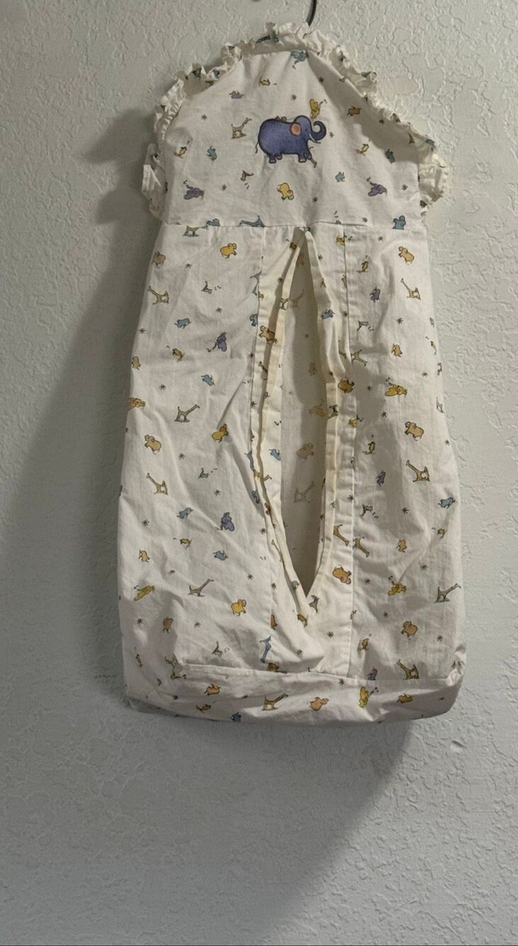 Vintage Carter’s John Lennon Real Love Diaper Stacker,valance, blanket